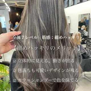ロング カラー 北間 寛哉のヘアスタイル