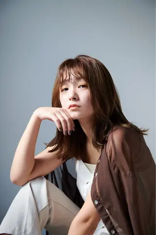 ミディアム メンズ/パーマ /フェード/岡山秀人のヘアスタイル