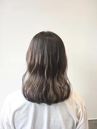 ミディアム カラー yoshi ☆のヘアスタイル