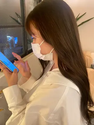 ロング ari/ヘアセット レイヤーカット✂︎のヘアスタイル