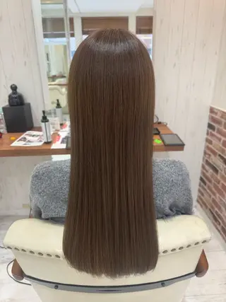 ロング カラー brace立花 ✂︎ 吉田 茉由のヘアスタイル