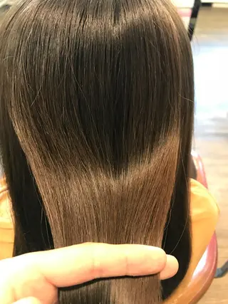 ロング 縮毛矯正/ 髪質改善 /ショート　圍　崇行のヘアスタイル