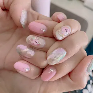 ネイル 田口 美奈のヘアスタイル