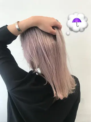 セミロング サイレント美容師 アイリィのヘアスタイル