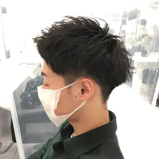 ショート パーマ ヘアアレンジ メンズ 🔥メンズ特化🔥 木村 祐太のヘアスタイル