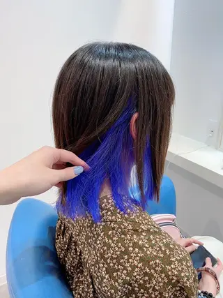 ミディアム カラー メンズパーマ/ エクステ🌞セナのヘアスタイル