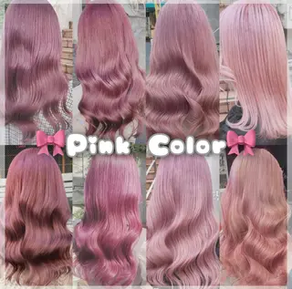 ロング カラー ヘアアレンジ 韓国ヘア 🦋KIRA🦋のヘアスタイル