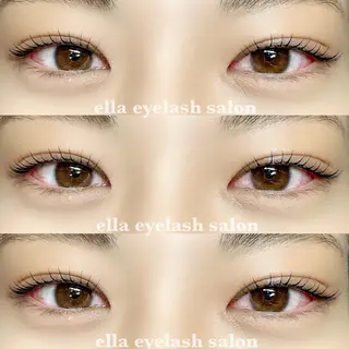 マツエク・マツパ ella eyelashのマツエク・マツパデザイン