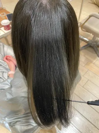 ミディアム カラー 美髪/髪質改善 川口凌弥のヘアスタイル