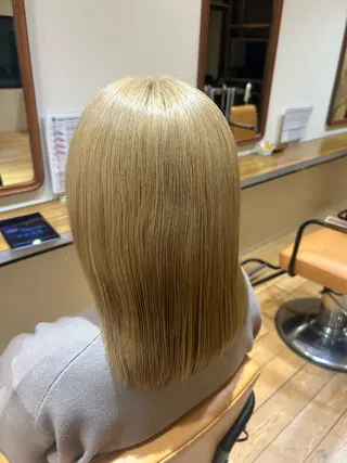 カラー 透明感カラー/ 艶カラー/ここ🍒のヘアスタイル