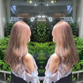 ロング カラー ハイライト/レイヤー /ハイトーン/AOIのヘアスタイル