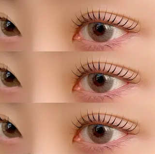 マツエク・マツパ mignon eye YUKINOのマツエク・マツパデザイン