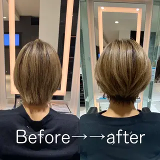 ショート OrchiD.byhair所属・六丁の目/伊藤 /大人可愛いショートのヘアスタイル