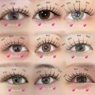 マツエク・マツパ eyelash93 /束感/LDカールのマツエク・マツパデザイン