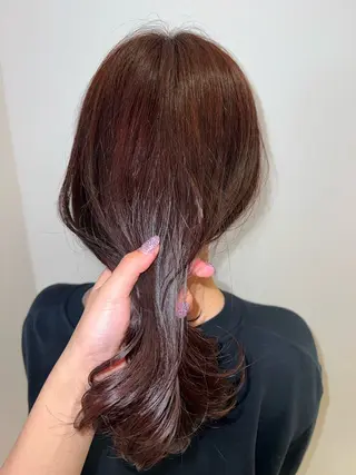ロング 山本 麗のヘアスタイル