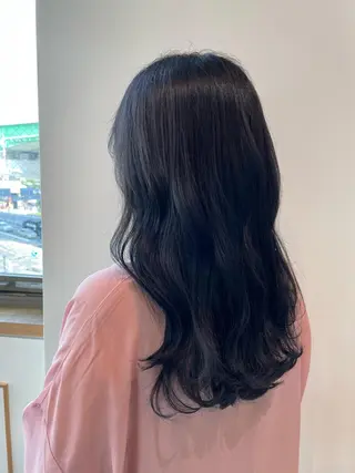 セミロング カラー ﾅﾂﾐ/韓国ヘア/ レイヤーカット🎀のその他イメージ