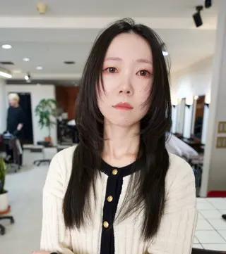 セミロング 【シクネ】ユウダイ お顔まわりカット💎のヘアスタイル