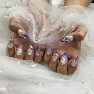 ネイル パーツ全部¥110 サロンミミのネイルデザイン