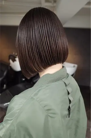 ミディアム カラー 髪質改善/ブリーチ EITOのヘアスタイル