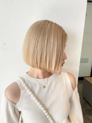 ショート カラー 水戸/ブリーチカラー ♠️♠️會澤遼真のヘアスタイル