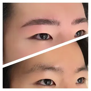 メンズ アイブロウ ラムーン アイラッシュ&ヘアメのマツエク・マツパデザイン