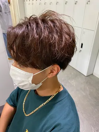 ショート カラー メンズ 高橋 一樹のヘアスタイル