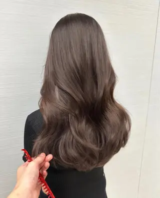 ミディアム カラー 韓国ヘア 店長NEGIのヘアスタイル