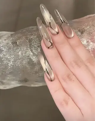 ネイル Horie 雪のネイルデザイン