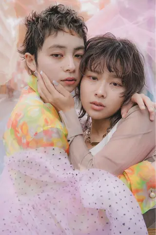 ショート Harukaレイヤー /ハッシュカット♡のヘアスタイル