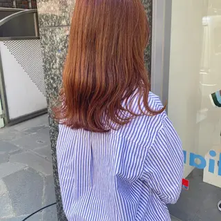 セミロング カラー マンツーマン半個室 tamuraのヘアスタイル