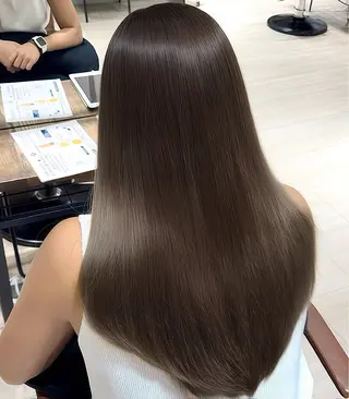 ロング カラー 韓国ヘア🇰🇷× 髪質改善🫧テルのヘアスタイル