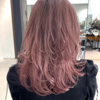 セミロング カラー 【限定価格✨ ✂️】岩田真宏のヘアスタイル