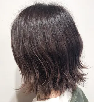 ショート カラー パーマ 美髪/髪質改善/艶髪 /CECILのヘアスタイル