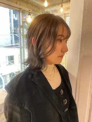 ショート 透明感カラー 🦋AYAのヘアスタイル