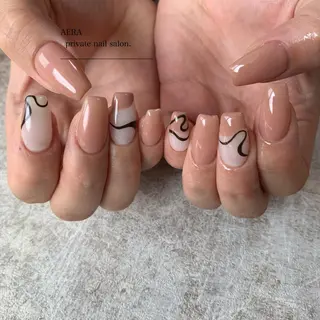 ネイル AERA nail shino🐱⸝꙳のネイルデザイン