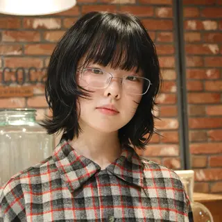 ショート カラー パーマ "ラフな雰囲気"🍃 パーマ🌀かんたまるのヘアスタイル