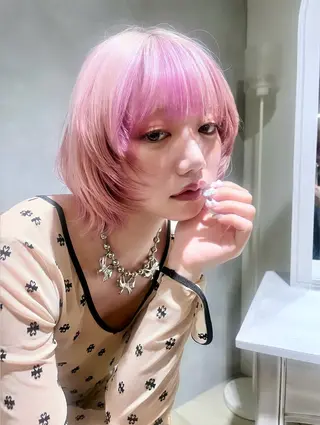 ショート 🎀縮毛矯正/ボブ /渋谷/MIKI🎀のヘアスタイル