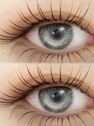 マツエク・マツパ 現在 使われていませんのヘアスタイル