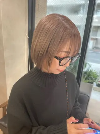 ショート カラー RIENS aura / ayu ♡のヘアスタイル
