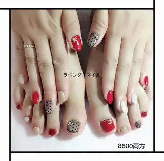 ネイル ラベンダー💖日暮里 ルル💖ネイルのネイルデザイン