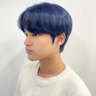 ショート カラー メンズ TSUYOSHI 韓国ヘア/くびれヘアのヘアスタイル