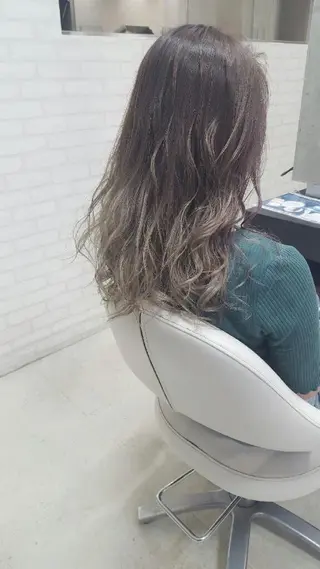 ロング 髪質改善×レイヤー 高嶋のヘアスタイル