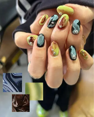 ネイル ASA nail / アート☀︎ニュアンスのネイルデザイン