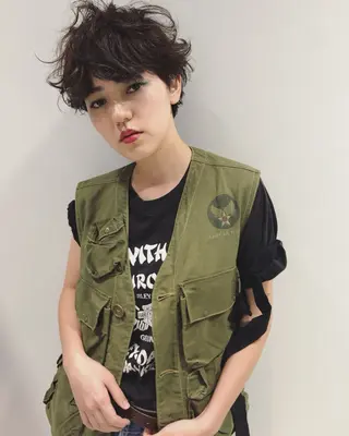 ショート ENO センター南のヘアスタイル