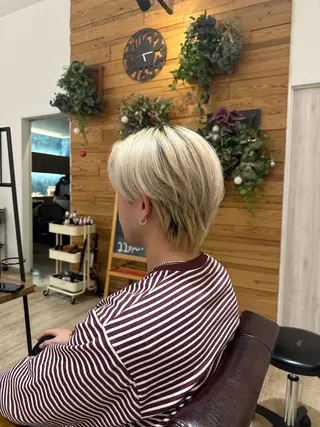 ショート 【本陣】カット募集 🍒ちぇりー🍒のヘアスタイル