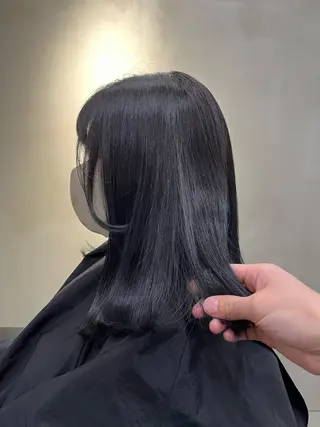 ミディアム カラー 中園康 /カラー/ブリーチのヘアスタイル