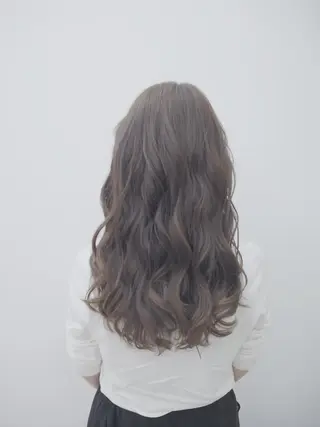 セミロング カラー 永岡 鉄平のヘアスタイル