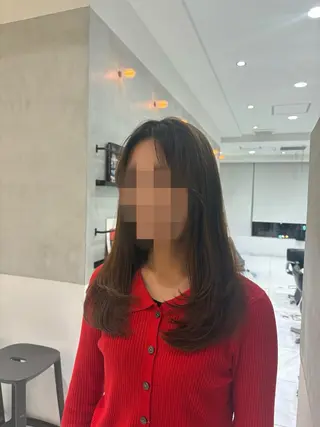 セミロング 似合わせレイヤー 🩶アヤラのヘアスタイル