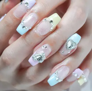 ロング Re nailのネイルデザイン