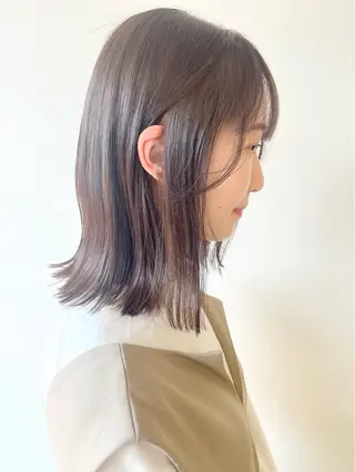 ミディアム 會田 /レイヤーカットのヘアスタイル